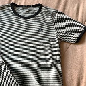 NWOT Obey N89 Striped T-Shirt